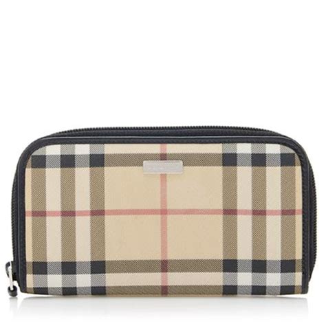 burberry zip around wallet nova check|Women’s Designer Wallets & Card Cases .